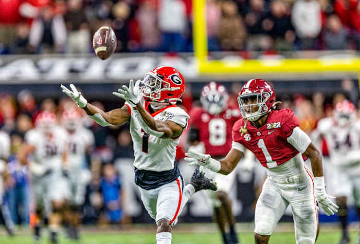 Georgia wide receiver George Pickens